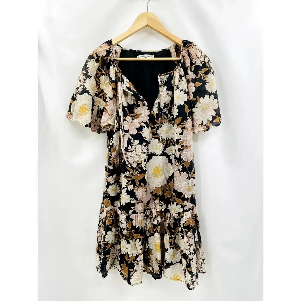 Abercrombie and Fitch floral flowy summer dress Small Tall
